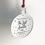 Christmas Gift For Auntie Personalised Thank You Novelty Gift