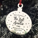 Christmas Gift For Auntie Personalised Thank You Novelty Gift