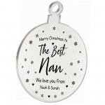 Christmas Gift For Nan Personalised Thank You Novelty Gift