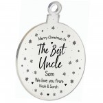 Christmas Gift For Uncle Personalised Thank You Novelty Gift