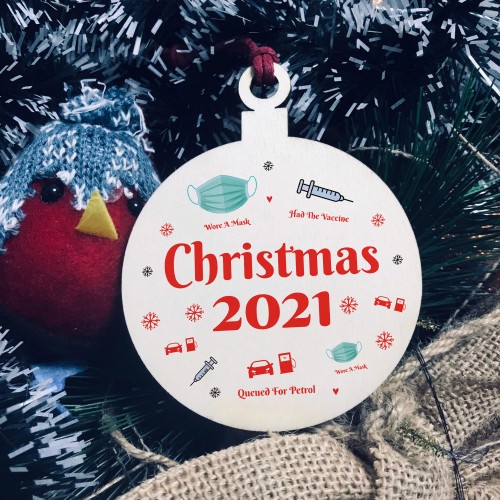 Christmas 2021 Novelty Christmas Tree Decoration Family Gift