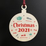 Christmas 2021 Novelty Christmas Tree Decoration Family Gift