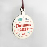 Christmas 2021 Novelty Christmas Tree Decoration Family Gift