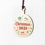 Christmas 2021 Novelty Christmas Tree Decoration Family Gift