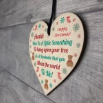 Special Christmas Gift For Auntie From Niece Nephew Decoration