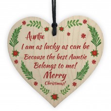 Auntie Aunt Christmas Keepsake Gift Xmas Tree Decoration Gifts