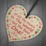 Best Mum Novelty Christmas Gift Hanging Tree Decoration Gift