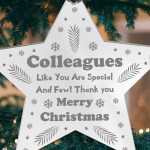 Colleague Christmas Gift Engraved Star Colleague Gift Funny Gift