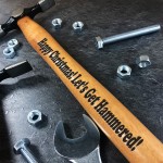 Funny Lets Get Hammered Christmas Gift For Him Engraved Gifts