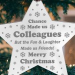 Gift For Colleague Christmas Engraved Star Colleague Gifts Funny