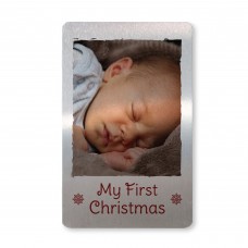 My First Christmas Gift For Daughter Son Personalised Card Baby