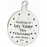 Beautiful Engraved Memorial Decoration For Mum Dad Nan Grandad