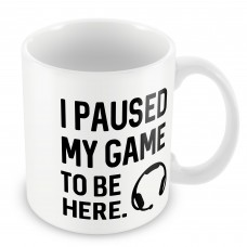 Paused My Game To Be Here Funny Gamer Gift For Christmas Gift