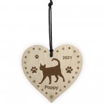Cat Lover Gift Personalised Cats 1st Christmas Tree Decoration
