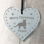 Christmas Gift For Cat Personalised Christmas Tree Decoration