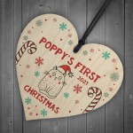 Cat Gift For Cat Lover Personalised 1st Christmas Decoration