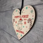 Cat Gift For Cat Lover Personalised 1st Christmas Decoration