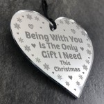 Novelty Christmas Gift For Him Boyfriend Husband Heart Love Gift