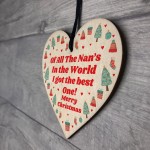 Best Nan In The World Novelty Christmas Bauble Gift For Nan Tree