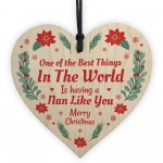 Best Nan Gifts For Christmas Wood Heart Tree Decoration Gifts Best Nan Gifts For Christmas Wood Heart Tree Decoration Gifts