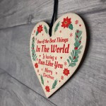 Best Nan Gifts For Christmas Wood Heart Tree Decoration Gifts Best Nan Gifts For Christmas Wood Heart Tree Decoration Gifts