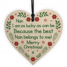 Nan Christmas Tree Decoration Bauble Gift For Nan Nanny