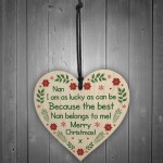 Nan Christmas Tree Decoration Bauble Gift For Nan Nanny