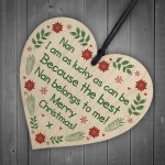 Nan Christmas Tree Decoration Bauble Gift For Nan Nanny