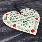 Nan Christmas Tree Decoration Bauble Gift For Nan Nanny