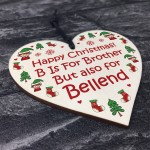 Funny Christmas Bauble For Brother Novelty Brothers Gift For Him