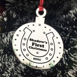 Horse 1st Christmas Decoration Personalised Horse Lover Gift