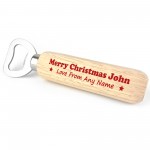 Christmas Gift For Dad Brother Uncle Personalised Bottle Opener