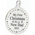 My First Christmas As A New Dad Personalised New Dad Gift