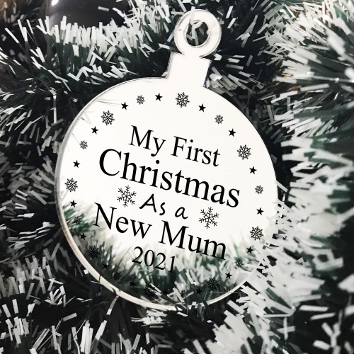 My First Christmas As A New Mum Personalised New Mum Gift