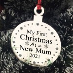 My First Christmas As A New Mum Personalised New Mum Gift