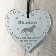 Horse Memorial Gift Hanging Christmas Decoration Personalised