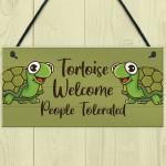 Funny Tortoise Sign For Home Turtle Sign Pet Gift Hanging Sign