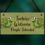Funny Tortoise Sign For Home Turtle Sign Pet Gift Hanging Sign