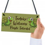 Funny Tortoise Sign For Home Turtle Sign Pet Gift Hanging Sign
