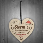 Horse 1st Christmas Bauble Personalised Novelty Horse Gift