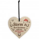 Horse 1st Christmas Bauble Personalised Novelty Horse Gift