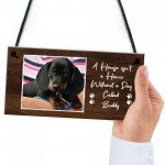 Personalised Photo Dog Sign Home Decor Dog Lover Gift For Family