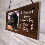 Personalised Photo Dog Sign Home Decor Dog Lover Gift For Family