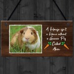 Personalised Photo Guinea Pig Sign Home Decor Guinea Pig Lover