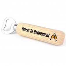 Retirement Congratulations Gifts Wooden Bottle Opener Gifts
