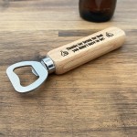 Perfect Steodad Gift For Christmas Birthday Wood Bottle Opener