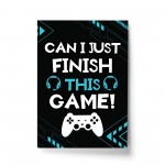 Gaming Black Framed Posters Prints For Boys Bedroom Gamer