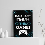 Gaming Black Framed Posters Prints For Boys Bedroom Gamer