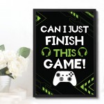 Gaming Black Framed Prints Posters For Boys Bedroom Gamer Xbox