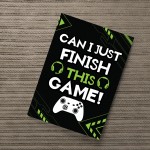 Gaming Black Prints Posters For Boys Bedroom Novelty Gamer Xbox 